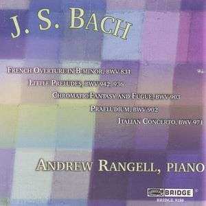 CD Johann Sebastian Bach: French Overture In B Minor, Little Prelude & Other Keyboard Works 459307