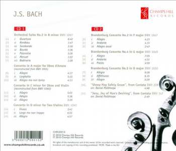 2CD Johann Sebastian Bach: Suite No. 2 For Flute & Strings; Concerto For Oboe D'Amore