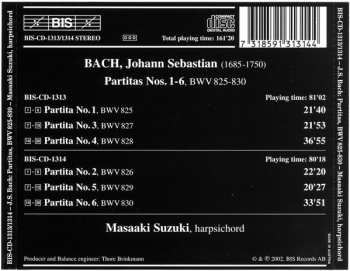 2CD Johann Sebastian Bach: Partitas For Harpsichord 392484