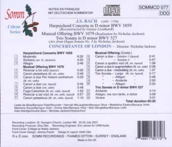CD Johann Sebastian Bach: A Musical Offering, BWV1079 429096