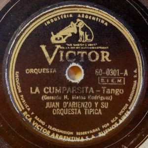 Album Juan D'Arienzo Y Su Orquesta Típica: La Cumparsita / La Puñalada