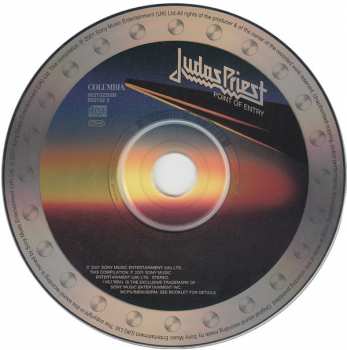 CD Judas Priest: Point Of Entry 383324