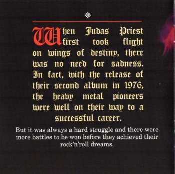 CD Judas Priest: Sad Wings Of Destiny DIGI 31337