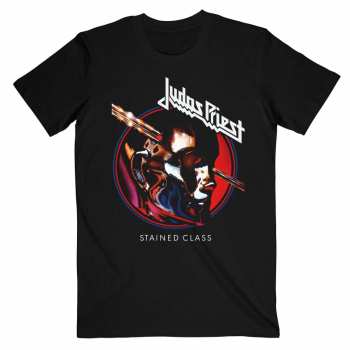 Merch Judas Priest: Judas Priest Unisex T-shirt: Stained Class Album Circle (small) S
