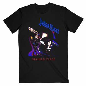 Merch Judas Priest: Judas Priest Unisex T-shirt: Stained Class Purple Mixer (large) L