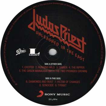 LP Judas Priest: Unleashed In The East (Live In Japan) 38145