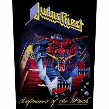 Merch Judas Priest: Zádová Nášivka Defenders Of The Faith