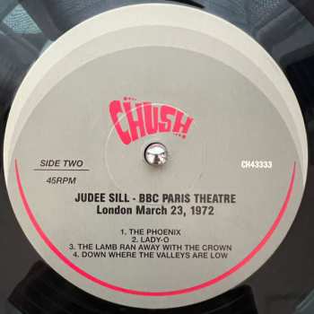 LP Judee Sill: BBC Paris Theatre London March 23, 1972 352277
