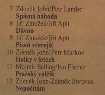 LP Judita Čeřovská: Akropolis, Adieu 230340