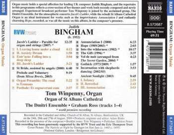 CD Judith Bingham: Organ Music 474698