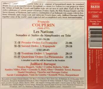 2CD Juilliard Baroque: Francois Couperin - Les Nations - Sonades, et Suites de Simphonies en Trio 148574