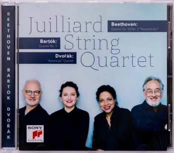 CD Juilliard String Quartet: Quartet Op. 59 No. 2 "Rasumovsky" / Quartet No. 3 / "American" Quartet 400303
