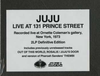 2LP Juju: Live at 131 Prince Street 59315
