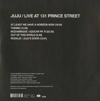 2LP Juju: Live at 131 Prince Street 59315