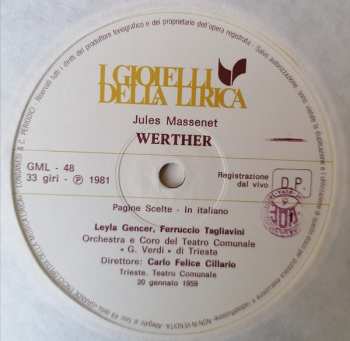 LP Jules Massenet: Werther 365998