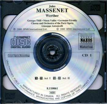 2CD Jules Massenet: Werther 336492