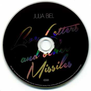 CD Julia Biel: Love Letters And Other Missiles 101978