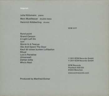 CD Julia Hülsmann Trio: Imprint 245699