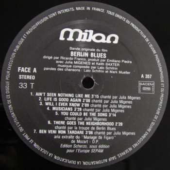 LP Lalo Schifrin: Berlin Blues 