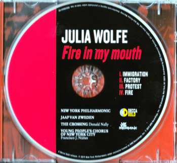CD Julia Wolfe: Fire In My Mouth 522908