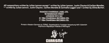 LP Julian Lennon: Valotte