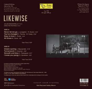 LP Julian Oliver Mazzariello: Likewise CLR | LTD 499015