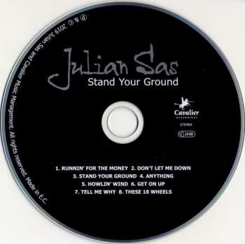 CD Julian Sas: Stand Your Ground 244629