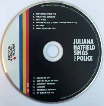 CD Juliana Hatfield: Juliana Hatfield Sings The Police 149032