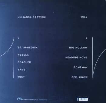 LP Julianna Barwick: Will 523017
