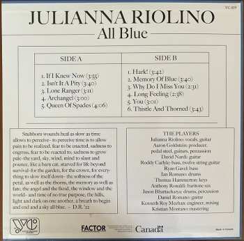 LP Julianna Riolino: All Blue 500483