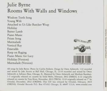 CD Julie Byrne: Rooms With Walls And Windows 305062