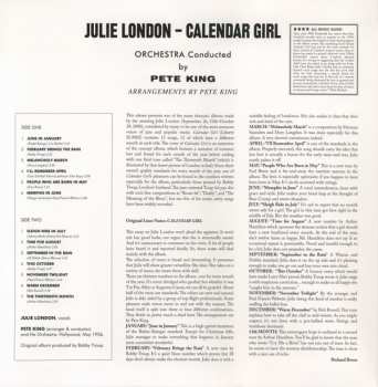 LP Julie London: Calendar Girl LTD 148293