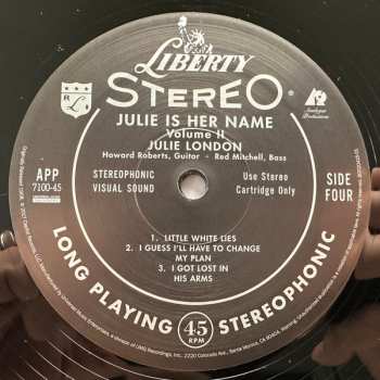 2LP Julie London: Julie Is Her Name Volume II 442838