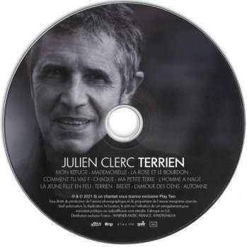 CD Julien Clerc: Terrien 122672