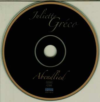 CD Juliette Gréco: Abendlied 368093