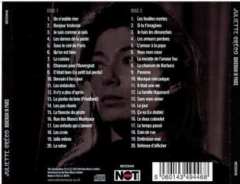 2CD Juliette Gréco: Bohemian In Paris 119405