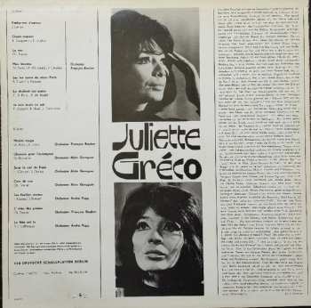 LP Juliette Gréco: Juliette Gréco