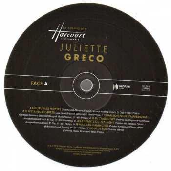 LP Juliette Gréco: Juliette Gréco LTD | CLR 154434