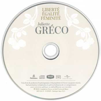 CD Juliette Gréco: Liberté - Égalité - Féminité 117058