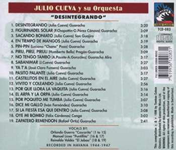 CD Julio Cueva Y Su Orquesta: Desintegrando 91932