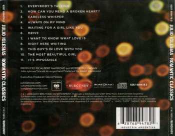 CD Julio Iglesias: Romantic Classics