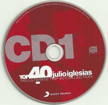 2CD Julio Iglesias: Top 40 Julio (His Ultimate Top 40 Collection) 346056
