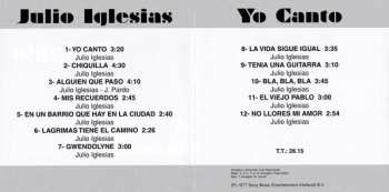 CD Julio Iglesias: Yo Canto 444946