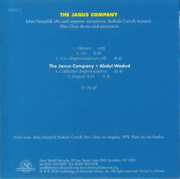 7CD/Box Set Julius A Hemphill: The Boyé Multi-National Crusade For Harmony (Archival Recordings (1977-2007)) 193406