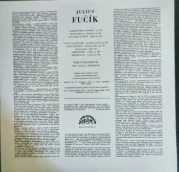 LP Julius Fučík: Česká Filharmonie Hrada Skladby Julia Fučíka 367916