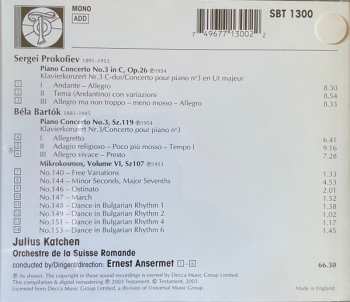 CD Julius Katchen: Prokofiev Concerto N°3; Bartok Concerto N°3; Mikrokosmos (excerpts) 310799