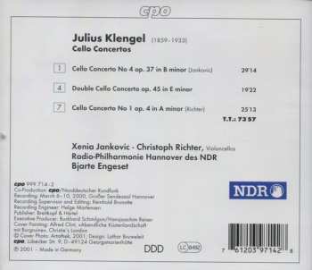 CD Julius Klengel: Cello Concertos 118197