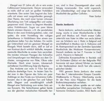 CD Julius Klengel: Cello Concertos 118197