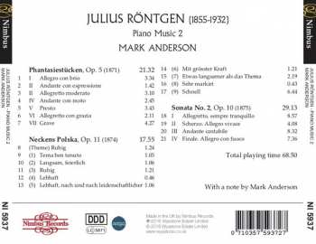 CD Julius Röntgen: Piano Music 2 118181