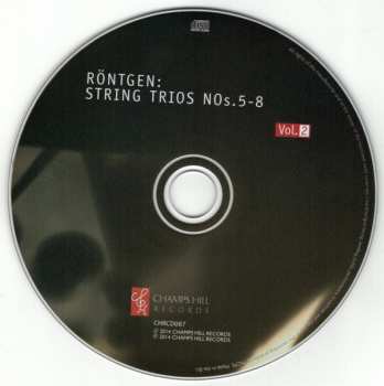 CD Julius Röntgen: Röntgen: String Trios, Nos.5-8 [Vol.2] 342952